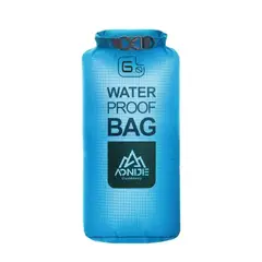 AONIJIE - Bolsa Sumergible Seca Impermeable Outdoors 6L-AZUL