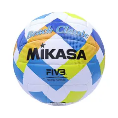 MIKASA - PELOTA DE VOLEY DE PLAYA TPU COSIDO SOFT TOUCH 5