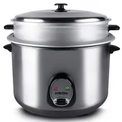 PRACTIKA - Olla Arrocera 4,2 Litros con Vaporera Cromada 420MCS