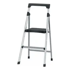 Truper - Escalera Tubular De Aluminio Plegable 2 Pasos ESTU-2A Truper