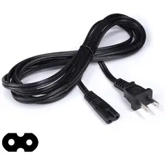 GENERICO - CABLE DE PODER TIPO 8 DE 1,80M
