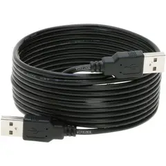 GENERICO - CABLE USB MACHO A MACHO DE 10 METROS 2.0