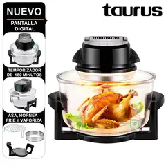 TAURUS - Horno de Convección Multiusos Convection Cooker 12L