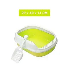 RYBIU IMPORT - Urinario Funcional con Pala enTono Verde Y+Agendita