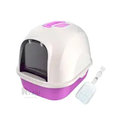 GENERICO - Sanitario Higiénico para Gatos Lila Y+Post-it Adhesivos