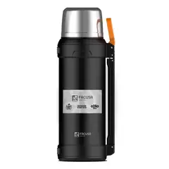 FACUSA - Termo de Acero Inoxidable 2lt Robusto - Negro
