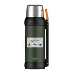FACUSA - Termo de Acero Inoxidable 2lt Robusto - Verde