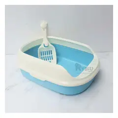 RYBIU IMPORT - Arenero para Cat Practico de Utilizar Azul Y+Regalo Agendita