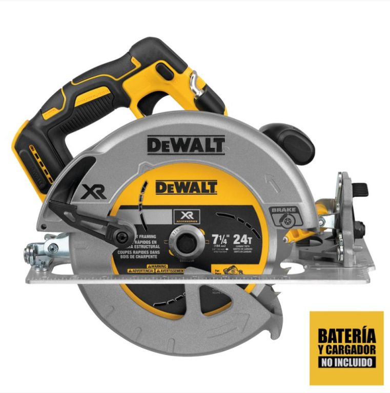 Sierra Circular 7 1/4" 20V Xr 5500 Rpm Baretool Dewalt DCS57
