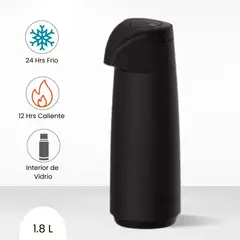 TRAMONTINA - Termo Sifon Exata Negro 1.8 L