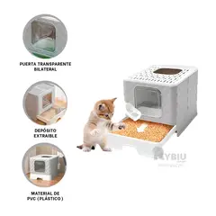 GENERICO - Caja Sanitaria y Lampa Util en Color Plomo Y+Regalo Stickers