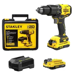 STANLEY - TALADRO PERCUTOR INALAMBRICO BRUSHLESS 20V