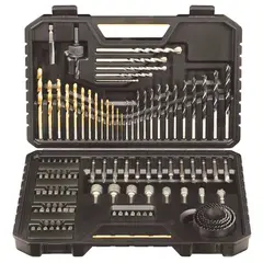 STANLEY - PUNTAS Y BROCAS PARA TALADRO, SET 100 UNIDADES