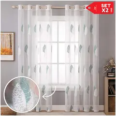 INSPIRA - Cortina de Voile cortina elegante ideal para la luz SET