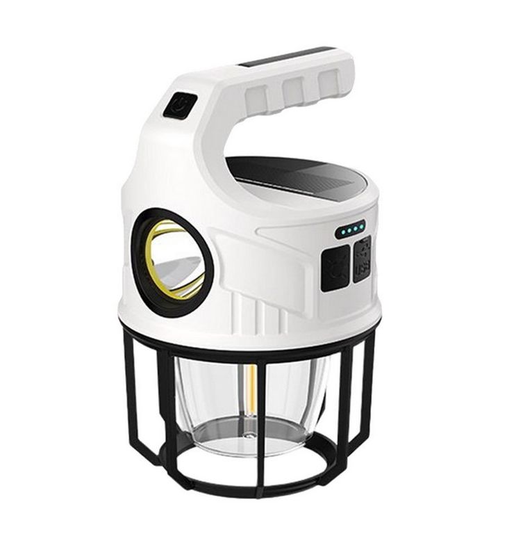 Lampara Solar Led - Camping Luz Calida y Fria - Recargable