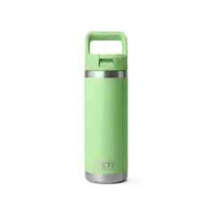 YETI - Botella de 18 oz (532 ml) / Tapa pico con sorbete color Key lime