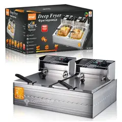 GENERICO - Freidora Eléctrica de 5000W 11Lt Ideal para Variedad de Frituras