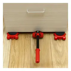 RYBIU IMPORT - Set Portatil de Reducir de Esfuerzo en Rojo Y+Gift Stickers