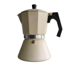 CORBETTA - Cafetera Italiana Vainilla 9 Tazas - Granito