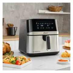 OSTER - Freidora de Aire Digital 7.5 Lts CKSTAF75DSSDF