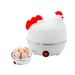 RYBIU IMPORT - Maquina para Ebullir Huevos de Tono Blanco Y+Gift MiniAgenda