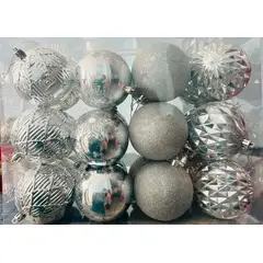 GENERICO - SET DE BOLAS DE NAVIDAD