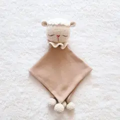 BE CRAFTY - Manta de Apego Juguete Oveja Algodón Antialérgico Bebé +6M