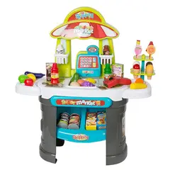 GENERICO - Set De Juguete Supermercado Real Con Caja Registradora