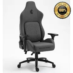 DREIZT - Silla Gamer Titan Series Gris Premium Almohadilla Inteligente