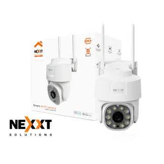 Nexxt Solutions - Cámara PTZ Inalámbrica Nexxt NHC-OP10 5MP Audio 2 vías Reflector Zoom 6X RJ45