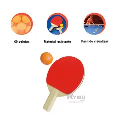 GENERICO - Pelotas de Deporte en Color Anaranjado Y+Post-it Adhesivos
