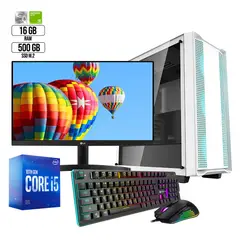 GENERICO - Pc Profesional Corei5 Monitor 24 Ssd 500Gb Ram 16Gb Gtx1650