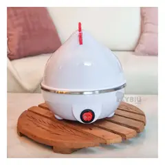 GENERICO - Gallina Hervidora Moderna de Huevos en Color Blanco