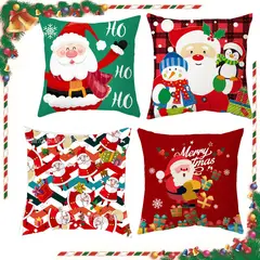 GENERICO - Funda navideñas para cojines diseños Aleatorios