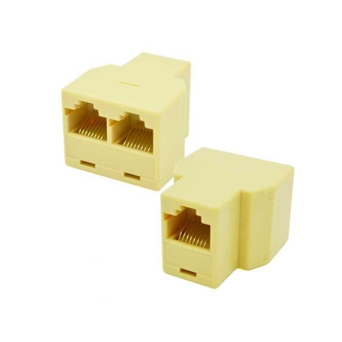EMPALME DE RED RJ45 2 EN 1 CAT 6