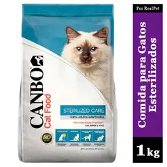 CANBO - Comida para Gato Adulto Esterilizado Sterilized 1 kg