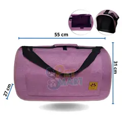 GENERICO - Bolso Portátil Transportador Gatos y Perros Rosado