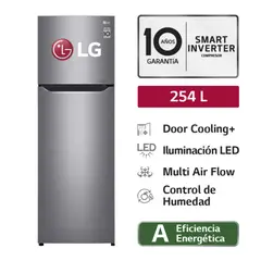 LG - REFRIGERADORA TOP FREEZER NO FROST GT29BPPDC