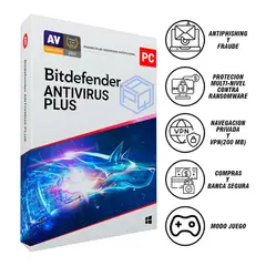 BITDEFENDER - Antivirus 12 meses 1 dispositivo