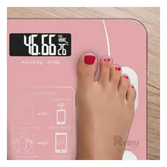 GENERICO - Bascula Versatil Liviana de Color Rosado Y+Gift MiniAgenda