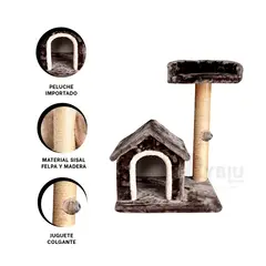 RYBIU IMPORT - Gym Vertical con Plataforma de Color Gris Y+Regalo Agendita