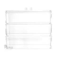 GENERICO - Organizador Transportable en Transparente Y+Regalo Agendita