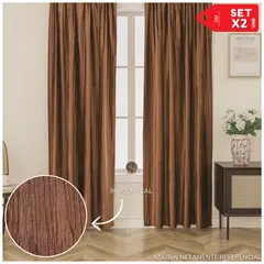 INSPIRA - Cortina cortina elegante 140 X 240 cm SET Blackout