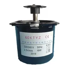 GENERICO - Motor Para Incubadora Con Piñon 18w 220v 60ktyz