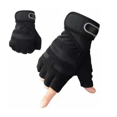 ALPHA GYM - Guantes deportivos gimnasio con muñequeras de refuerzo
