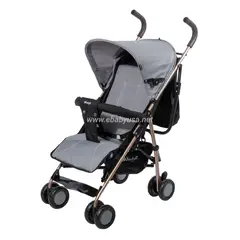 EBABY - Coche Bastón Reclinable E baby Zazu EB217 Gris