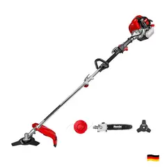 RONIX - Equipo Multifunción Cortadora y Podadora de Cesped 4805