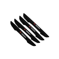 GENERICO - Protector De Puerta Universal  Evita Golpes  Rasguños 4Pzs