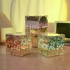 GENERICO - Lámpara de Espejo de Cubo de Tulipanes