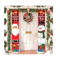GENERICO - Decoraciones De Navidad Para Puertas Adornos  180x30cm